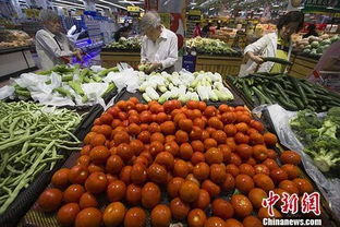 食用農產品價格走勢趨穩，豬肉價格漲幅顯著回落